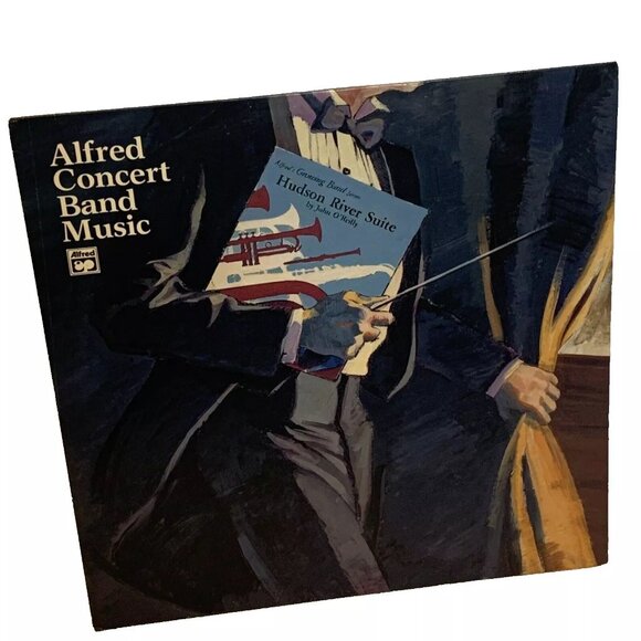 Alfred Concert Band Music (Vinyl, 1986) Alfred Records NM LP Record Album - Picture 1 of 11